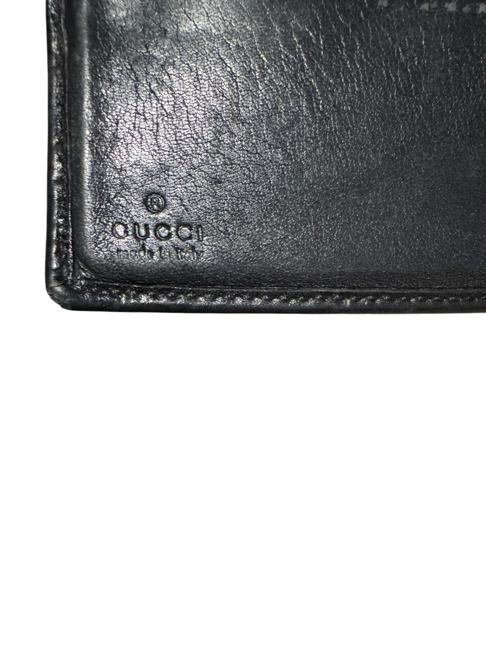 Gucci Guccissima Leather Compact Wallet with Heart Closure - Picture 5 of 8